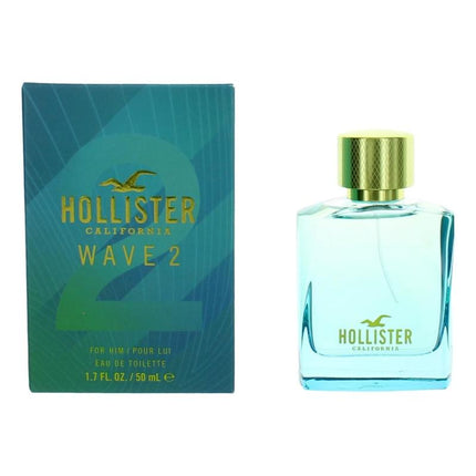 Wave 2 By Hollister, 1.7 Oz Eau De Toilette Spray For Men