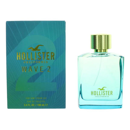 Wave 2 By Hollister, 3.4 Oz Eau De Toilette Spray For Men