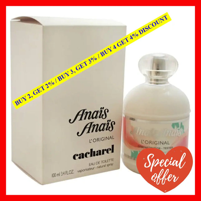 Anais By Cacharel For Women - 3.4 Oz Edt Spray (Tester)