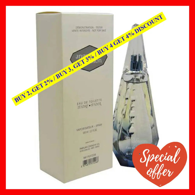 Ange Ou Demon Tender By Givenchy For Women - 3.3 Oz Edt Spray (Tester)