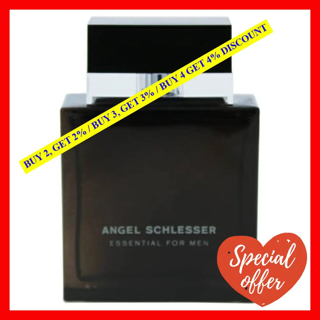 Angel Schlesser Essential By For Men - 3.4 Oz Edt Spray (Tester)