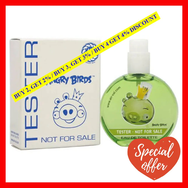 Angry Birds - King Pig By For Women 1.7 Oz Edt Spray (Tester)