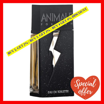 Animale 3.4 Oz / 100 Ml Eau De Toilette For Men