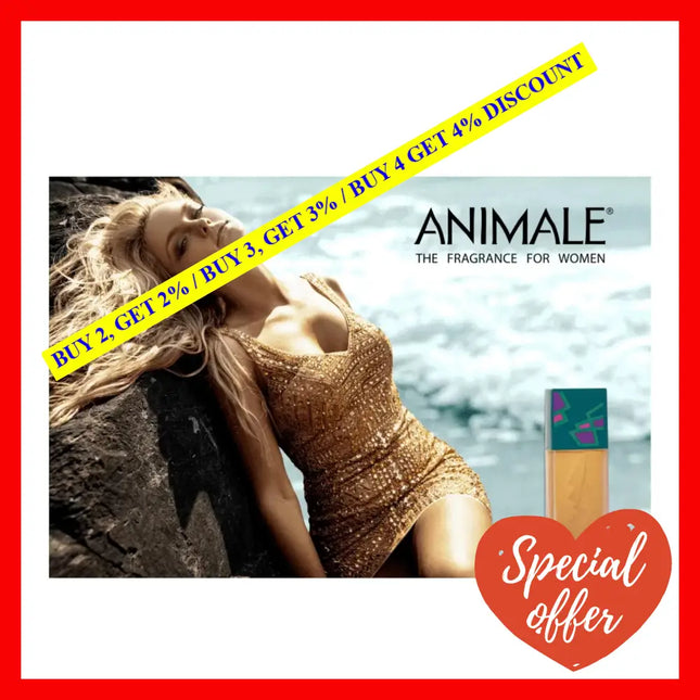 Animale By For Women - 3.4 Oz Edp Spray