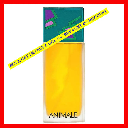 Animale Eau De Parfum For Women 3.4 Oz / 100 Ml