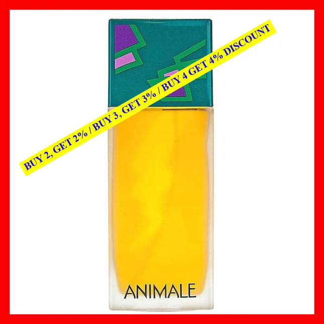 Animale Eau De Parfum For Women 3.4 Oz / 100 Ml
