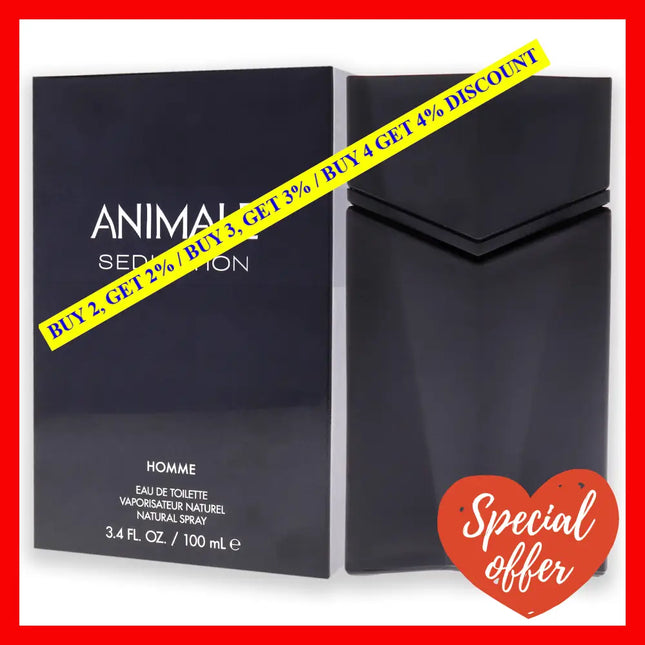 Animale Seduction Homme By For Men - 3.4 Oz Edt Spray