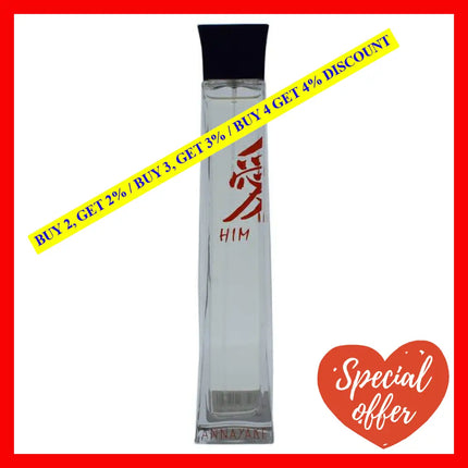 Annayake Love Him By For Men - 3.4 Oz Edt Spray (Tester)