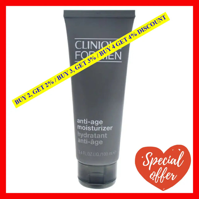 Anti-Age Moisturizer By Clinique For Men - 3.4 Oz