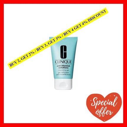 Anti-Blemish Solutions Cleansing Gel - All Skin Types By Clinique For Unisex 4.2 Oz