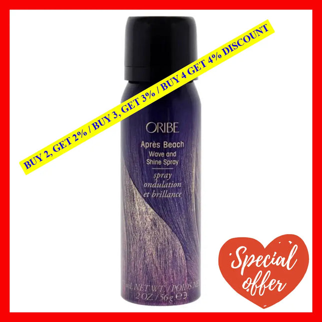Apres Beach Wave And Shine Spray By Oribe For Unisex - 2.1 Oz Hair