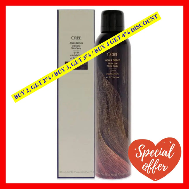 Apres Beach Wave And Shine Spray By Oribe For Unisex - 8.5 Oz Hair