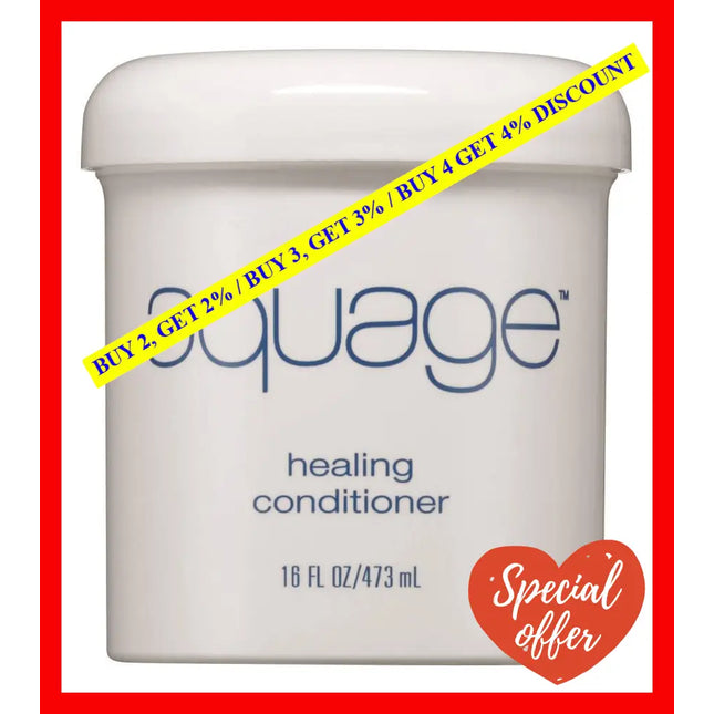Aquage Healing Conditioner Moisturizing Heals And Repairs Damaged Hair Build Strength From The