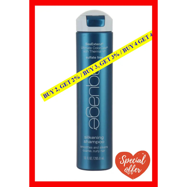 Aquage Silkening Shampoo 10 Fl Oz