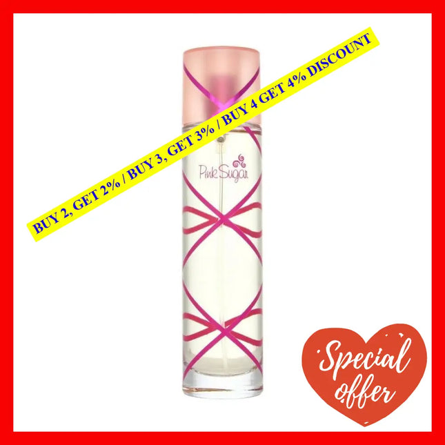 Aquolina Pink Sugar Eau De Toilette For Women 3.4 Oz / 100 Ml