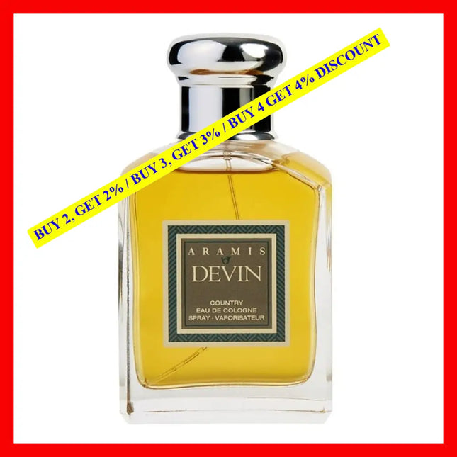 Aramis Devin Eau De Toilette For Men 3.4 Oz / 100 Ml