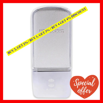 Aristocrat Platinum By Ajmal For Men - 2.5 Oz Edp Spray