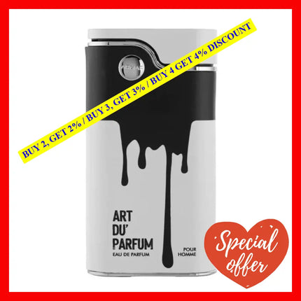 Armaf Art Du’parfum Eau De Parfum For Men 3.4 Oz / 100 Ml