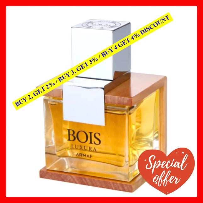 Armaf Bois Luxura 3.4Oz Eau De Toilette Spray