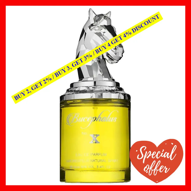Armaf Bucephalus X Eau De Parfum For Men 3.4 Oz / 100 Ml