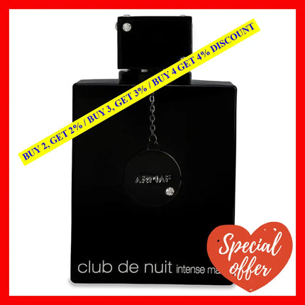 Armaf Club De Nuit Intense 3.6 Oz / 105 Ml Eau Toilette For Men