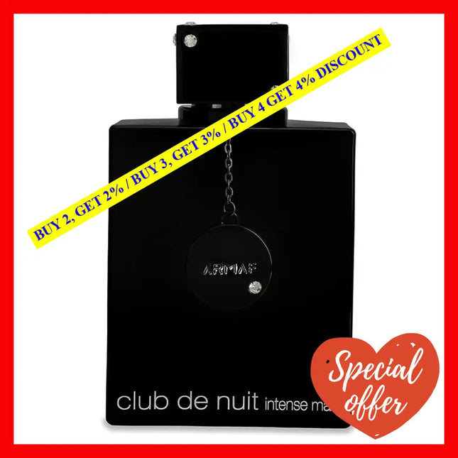 Armaf Club De Nuit Intense 3.6 Oz / 105 Ml Eau Toilette For Men