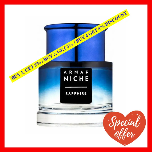 Armaf Niche Sapphire 3.0 Oz / 90 Ml Eau De Parfum For Women