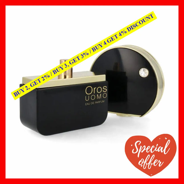 Armaf Oros Uomo Eau De Parfum For Men 3.4 Oz / 100 Ml