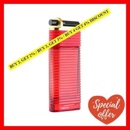 Armaf Venetian Girl Rouge Eau De Parfum For Women 3.4 Oz / 100 Ml