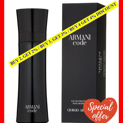 Armani Code By Giorgio For Men - 4.2 Oz Edt Spray