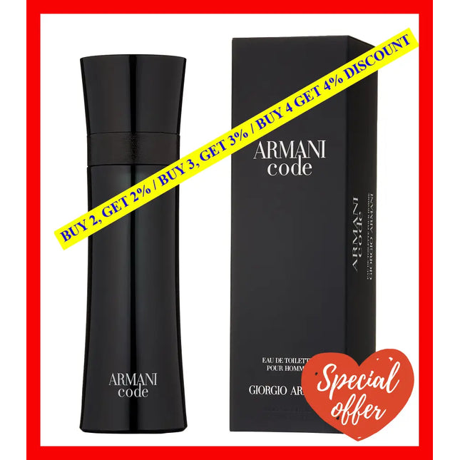 Armani Code By Giorgio For Men - 4.2 Oz Edt Spray