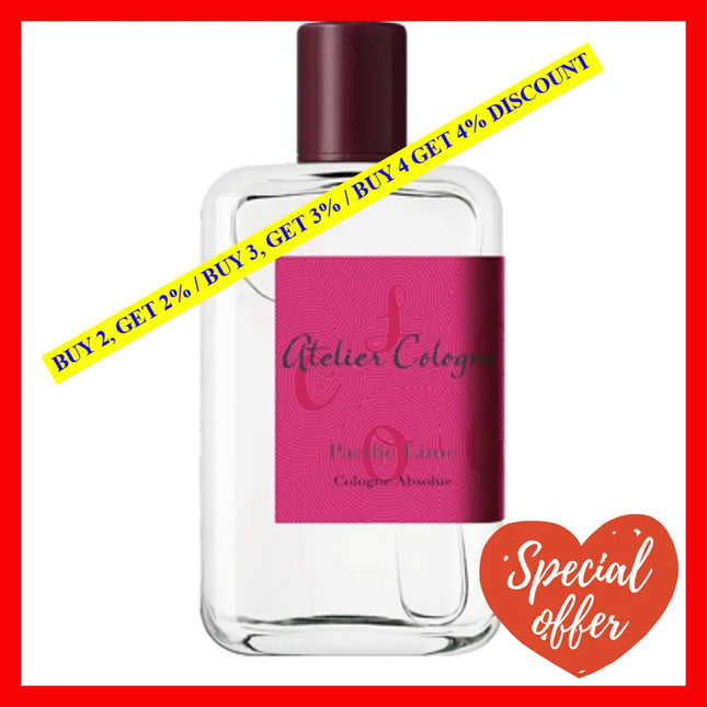 Atelier Cologne Pacific Lime Pure Parfum Unisex 3.3 Oz / 100 Ml