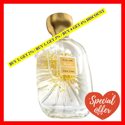 Atelier Des Ors Blanc Polychrome 3.3Oz-100Ml Eau De Parfum Spray