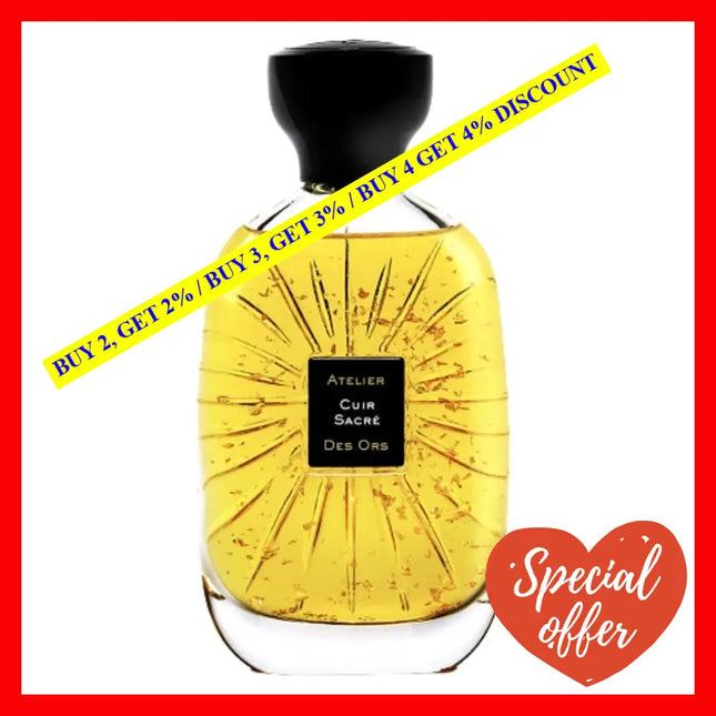 Atelier Des Ors Cuir Sacre Eau De Parfum Unisex 3.3 Oz / 100 Ml