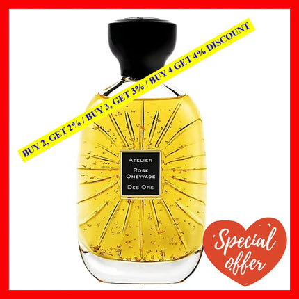 Atelier Des Ors Rose Omeyyade Eau De Parfum Unisex 3.3 Oz / 100 Ml