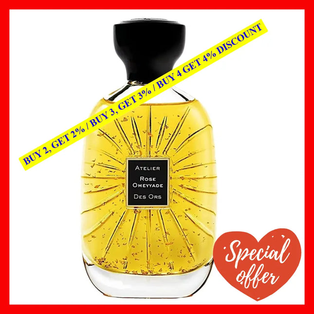 Atelier Des Ors Rose Omeyyade Eau De Parfum Unisex 3.3 Oz / 100 Ml