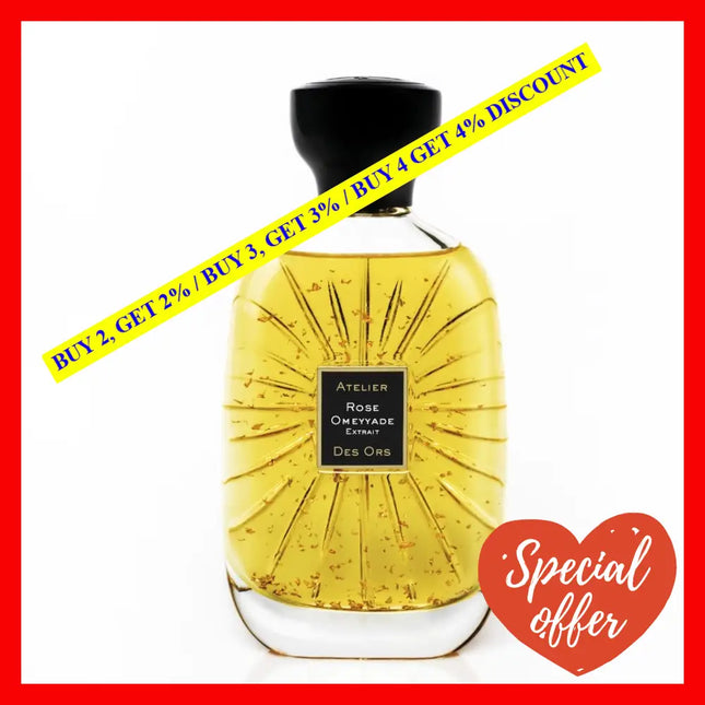 Atelier Des Ors Rose Omeyyade Extrait De Parfum For Women 3.3 Oz / 100 Ml