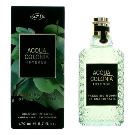 Acqua Colonia Intense Wakening Woods Of Scandinavia By 4711, 5.7 Oz Cologne Intense Spray Unisex