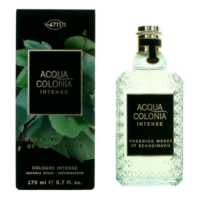 Acqua Colonia Intense Wakening Woods Of Scandinavia By 4711, 5.7 Oz Cologne Intense Spray Unisex