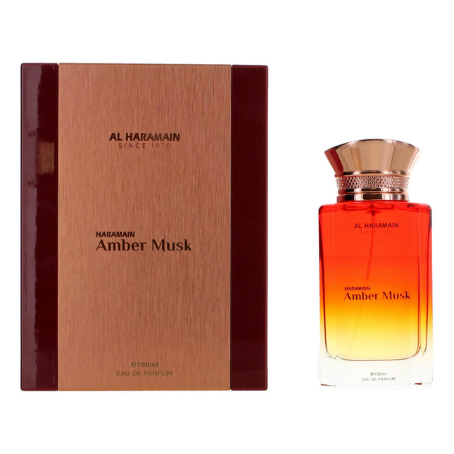 Amber Musk By Al Haramain, 3.4 Oz Eau De Parfum Spray For Unisex