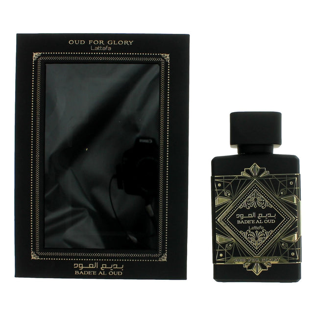Bade'E Al Oud Oud For Glory By Lattafa, 3.4 Oz Eau De Parfum Spray For Unisex