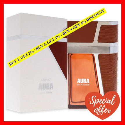 Aura By Armaf For Men - 3.4 Oz Edp Spray