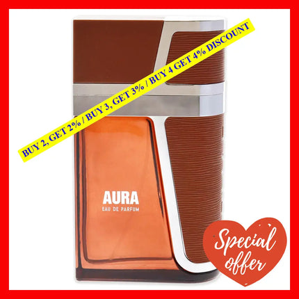 Aura By Armaf For Men - 3.4 Oz Edp Spray