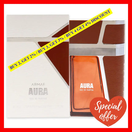 Aura By Armaf For Men - 3.4 Oz Edp Spray