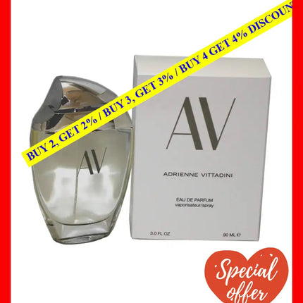 Av By Adrienne Vittadini For Women - 3 Oz Edp Spray