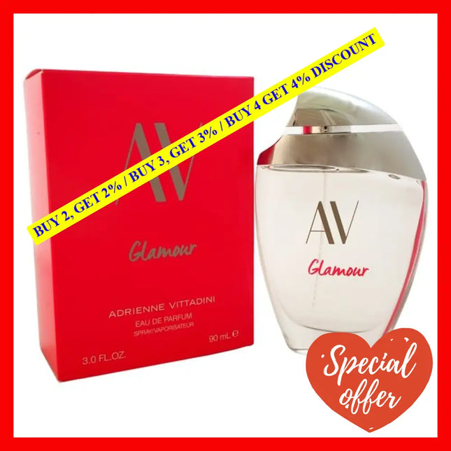 Av Glamour By Adrienne Vittadini For Women - 3 Oz Edp Spray
