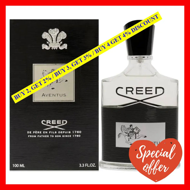 Aventus By Creed For Men - 3.3 Oz Edp Spray