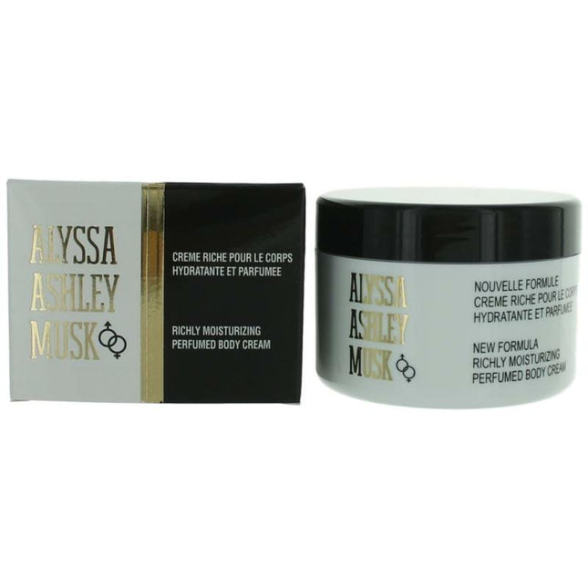 Musk By Alyssa Ashley, 8.5 Oz Body Cream For Women