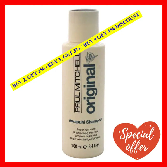 Awapuhi Shampoo By Paul Mitchell For Unisex - 3.4 Oz