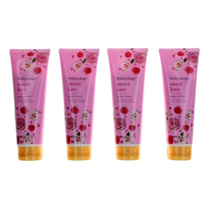 Sweet Love By Bodycology, 4 Pack 8 Oz Moisturizing Body Cream For Women